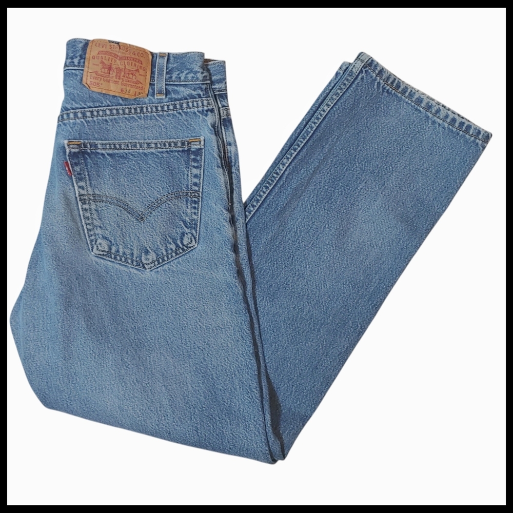Very Good Levi's 2004 505 Regular Fit 34" x 30"
